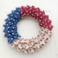 thumbnail image 6 of Kezqiaxn Patriotic 4th of July Wreath, 18", Burlap, 6 of 9