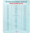 thumbnail image 2 of Motor soplador Marsflex 700203 para Dodge, Honda y Jeep, 2 of 8