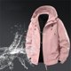thumbnail image 1 of pstuiky Camisas suaves de manga larga para hombre, Chaqueta informal de hombre de color liso con capucha, manga larga y bolsillo con cremallera, estilo stormtrooper xl, 1 of 9