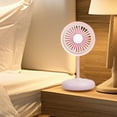 thumbnail image 2 of sruoe Portable Tabletop Fan, Desktop Fan, Desk Fan, Stroller Fan, Mini Tabletop Fan, Small Fan, Table Fans Oscillating for Home Clearance, Camping Fan, 2 of 5
