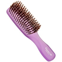 Gentle Neon 6.5" Nylon Bristle Scalp Sensitive Travel Size Hair Brush