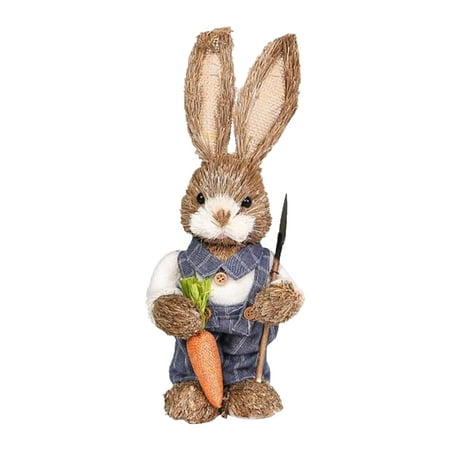 

MIUBAGIAL Easter Rabbit Puccinia Bunny Decoration Home Decoration Shopping Mall Decoration Gardening Decoration Rabbit