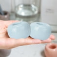 thumbnail image 1 of Soporte de cepillo de dientes ANGGREK de cerámica color Caramelo, 1 of 8