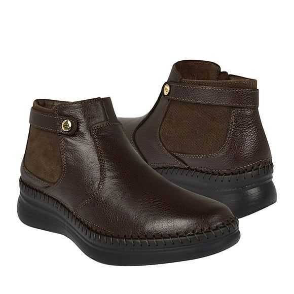 BOTINES DAMA LOBO SOLO 4983 PIEL CAFÉ