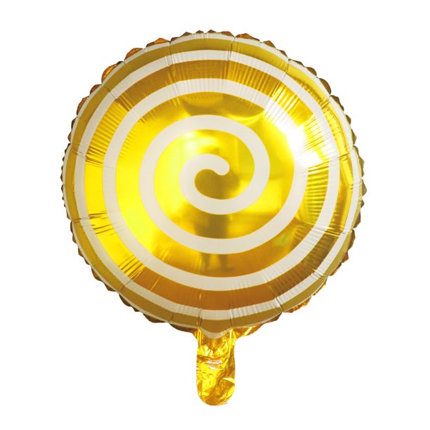 1pc 18 Pulgadas Globos De Papel De Aluminio De Caramelo Colorido Globo De Helio Lollipop Baby Shower Cumpleaños Boda Fiesta Suministros Decoración Juguetes Para Niños