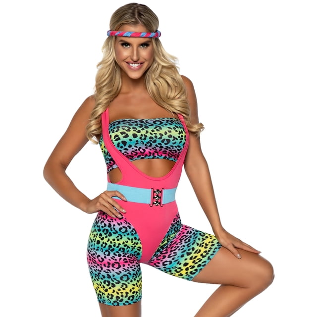 Disfraz Leg Avenue 80s Cardio Cutie Talle XS