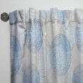 thumbnail image 3 of Designart 'Abstract Retro Design Pattern I' Mid-Century Modern Curtain Panel, 3 of 5
