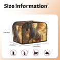 thumbnail image 5 of Fotbe Golden Winged White Horse for Two Slice Toaster Cover, Fingerprint Protector, Super Soft Appliance Cover And Dust Cover,Bread Dust Cover & Fingerprint Protection, 5 of 7