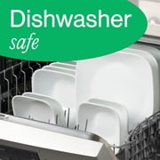 (2 pack) Corelle®- Classic, Pure White Square 12-Piece Dinnerware Set