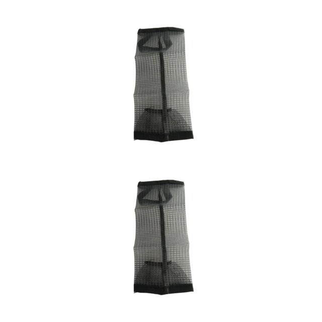 Yuarrent Bolsa de almacenamiento colgante Dispensador de cocina Nylon resistente al desgaste Montado en la pared Bolsas de basura Organizador Gris 2piezas