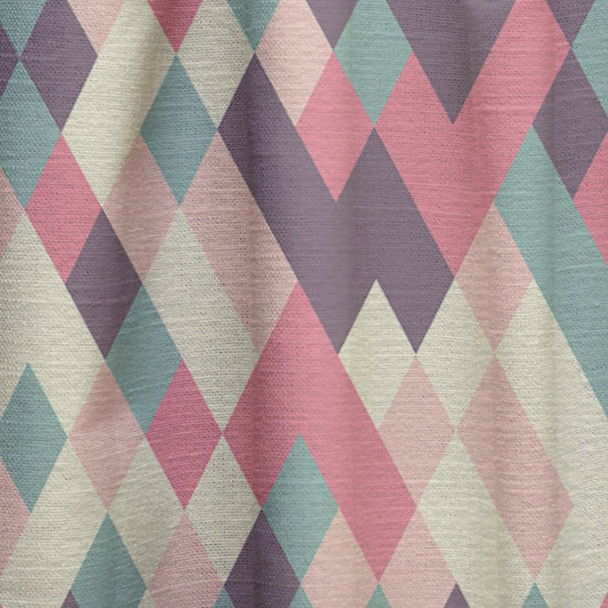 Designart 'Square Retro Design IV' Mid-Century Modern Curtain Panel