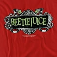 thumbnail image 2 of Beetlejuice Movie Logo Women's T Shirt,Red, X-Large, 2 of 6