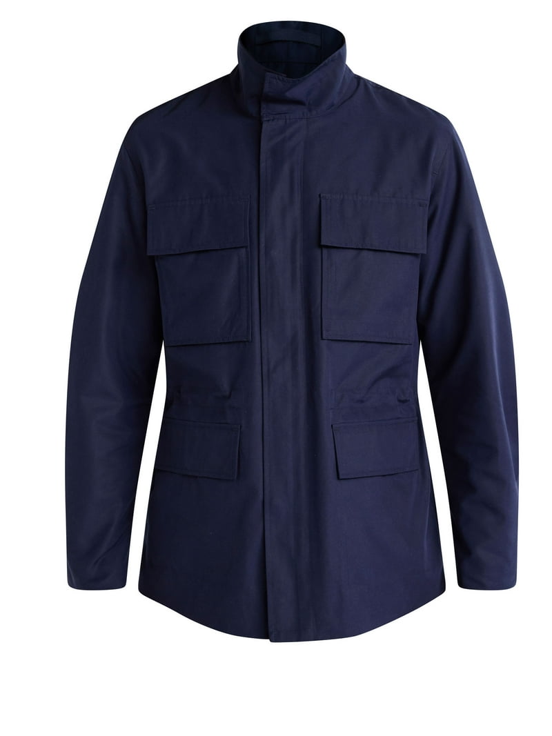 Free Assembly men's Utility Jacket, 100% Polyester - Walmart.com