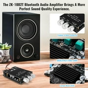 Home HiFi Stereo Amplifier, Portable Dual Channel Surround Sound HiFi Stereo Audio Receiver, Mini Digital HiFi Bass Audio Subwoofer Amp, Stereo AMP Speaker for Home, Car
