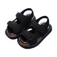 thumbnail image 3 of Huowey Baby Children Shoes Comfortable Thick Sole Sandals Fashionable Outdoor Beach Sandals Birthday Footwear, 4.5-5 Years, 3 of 5