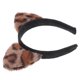 thumbnail image 5 of Diadema con orejas de gato y estampado de leopardo para mujer, accesorio para el cabello con orejas de animal esponjosas, ideal para cosplay, festivales y fiestas, 5 of 8