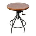 thumbnail image 2 of Lifting Bar Table, Industrial Style Side Table, Height Adjustable Side Table 75-90cm, 2 of 16