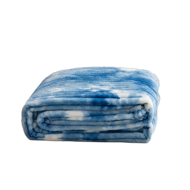 Comfortable And Breathable Printed Drawstring Flannel Scandinavian Tie-type Velvet Office Conditioner Blanket