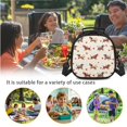 thumbnail image 6 of Jeiento Cute Dachshund Backpack and Lunch Box Set for Girls 7-10 10-12 School Bags Elementary Bookbag with Lunch Bag Pencil Case Middle Preschool Bagpack Kids Daycare Rucksack Satchel Beige, 6 of 7