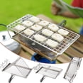 thumbnail image 1 of Herramientas y mejoras para el hogar Estufa de camping Tostadora Plegable Portátil Estructura Acero Inoxidable 304 Estufa de exterior Tostadora Tostadora de camping Tostadora de pan Para senderismo Ca, 1 of 9