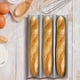 thumbnail image 5 of Bandeja para hornear baguette antiadherente, bandeja para baguette - Bandeja para baguette con superficie perforada, 5 of 5
