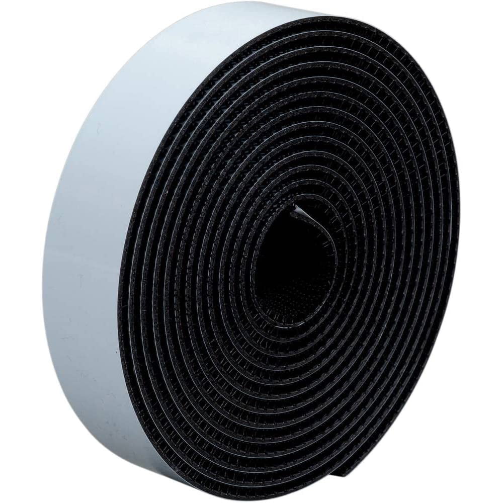 3M Dual Lock Type 170 Reclosable Fastener [black / rubber adhesive] (SJ3542): 1 in. x 15 ft. (Black)