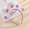 thumbnail image 4 of Candy Candy Hairband Headwrap for Girls Playful Theme Adjustable Elastic Accessory for Casual Street, 4 of 4