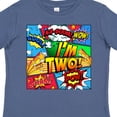thumbnail image 4 of Inktastic I'm Two Comic Book Boys or Girls Toddler T-Shirt, 4 of 5