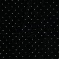 thumbnail image 4 of Zelouf Vivian Velvet With Small Stones  , Sewing, DIY, Crafts Fabric by the Yard, Black/silver, 1 Yard, 4 of 5