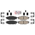 thumbnail image 2 of AmeriBRAKES Ceramic Disc Brake Pads with included lubricant and hardware, AmeriPLATINUM PTC1114 - For Impreza Forester Outback Crosstrek Legacy XV C Fits select: 2009-2018 SUBARU FORESTER, 2 of 4
