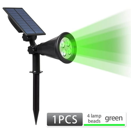 

Solar Floodlight Adjustable Solar Lamp 4 LED Waterproof IP65 Outdoor Garden Light Landscape Wall Lights