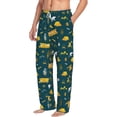 thumbnail image 5 of Cauagu Camping Mens Pajama Pants Sleep & Lounge Pants,PJ Bottoms with Pockets-Medium, 5 of 7