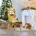 thumbnail image 5 of Nilvkv Christmas Chair Covers Full Cover High Back Dining Chair Covers Ambient Decorative Stretch Chair Covers, Christmas Decorations, CHRlSTMAS-GlFTs, 5 of 6