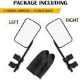 thumbnail image 7 of Universal Clip on Towing Mirror Extensions, Mirror Extenders for Towing, 360� Rotation Adjustable Tow Mirrors extender towing with Clamp for Cars Trailer SUV Trucks Touring, 2PCS, 7 of 7