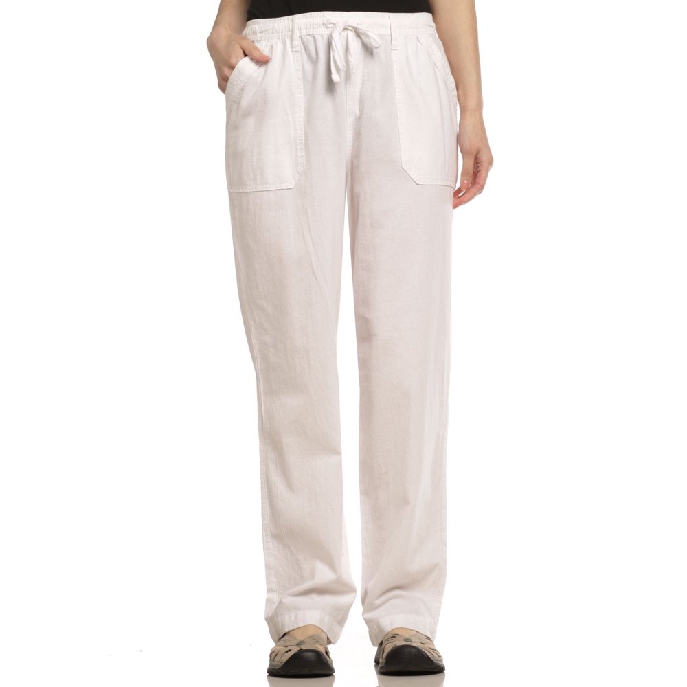 Erika Erika Women's Aliya GDS PullOn Pants, White, XLarge Walmart