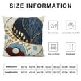 thumbnail image 5 of COMIO Boho Throw Pillow Covers Mid Century Modern Navy Blue Burnt Orange Pillow Cover Decorative Abstract Minimalist Cushion Pillow Case Indoor Outdoor for Couch Bed Home Decor, 5 of 5