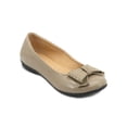 thumbnail image 4 of Balerina Dominiq para Niña Casuales Slip-On Charol Dune beige 19.5, 4 of 6