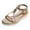 Beige, variant on Mostsola Bohemian Sandals for Women 2025 Open Toe Braided Espadrilles Slingback Wedge Sandals