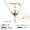 JDN0211138, variant on Elegant Pearl Flying Bird Necklace.Silver Birds Choker Necklace,Cute Small Swallow Hummingbird Pendant Necklace for Women