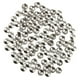 thumbnail image 1 of Tachuelas de Cúpula Redonda Hugo 100 Piezas Plata Spike Rivet Studs Spots, 1 of 8