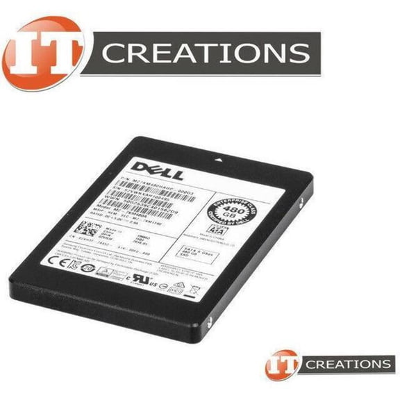 DELL 480GB MLC SATA 2.5 SFF ENTERPRISE MIX USE MU SOLID STATE DRIVE SSD 2VH3F