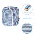 thumbnail image 6 of 1/2Inch x150FT Arborist Tree Climbing Rope 16 Strand Braided,Blue,White & Red, 6 of 9