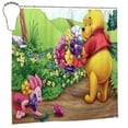 thumbnail image 2 of Winnie The Pooh Shower Curtains for Bathroom, Shower Curtain Sets for Home Decor Waterproof Fabric Bath Curtain with 12 Hooks 72 x72 Inch, 2 of 8