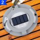 thumbnail image 4 of Luces solares para cubierta, camino de entrada, luz LED para muelle, luces solares para exteriores, impermeables, marcadores de carretera para escalones, aceras, escaleras, jardín, suelo,, 4 of 8