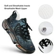 thumbnail image 4 of 2024 Chemistry Formulas Women Or Men Lace Up Flat Sneakers Female Mesh Walking Footwear, 4 of 8