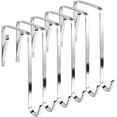 thumbnail image 1 of 10Pcs Over The Door Hooks, Metal Door Hanger Z Hooks, Sturdy Over Door Hooks for Hanging Clothes, Towels, Coats and More, 1 of 4