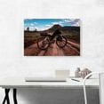 thumbnail image 2 of ARTCANVAS Dirt Bike Motocross Road Canvas Art Print - Size: 26" x 18" (0.75" Deep), 2 of 9