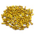 thumbnail image 2 of Nipples Bike Metal para 14G 2mm Radios Mountain Cycling Parts Gold 50pcs, 2 of 2