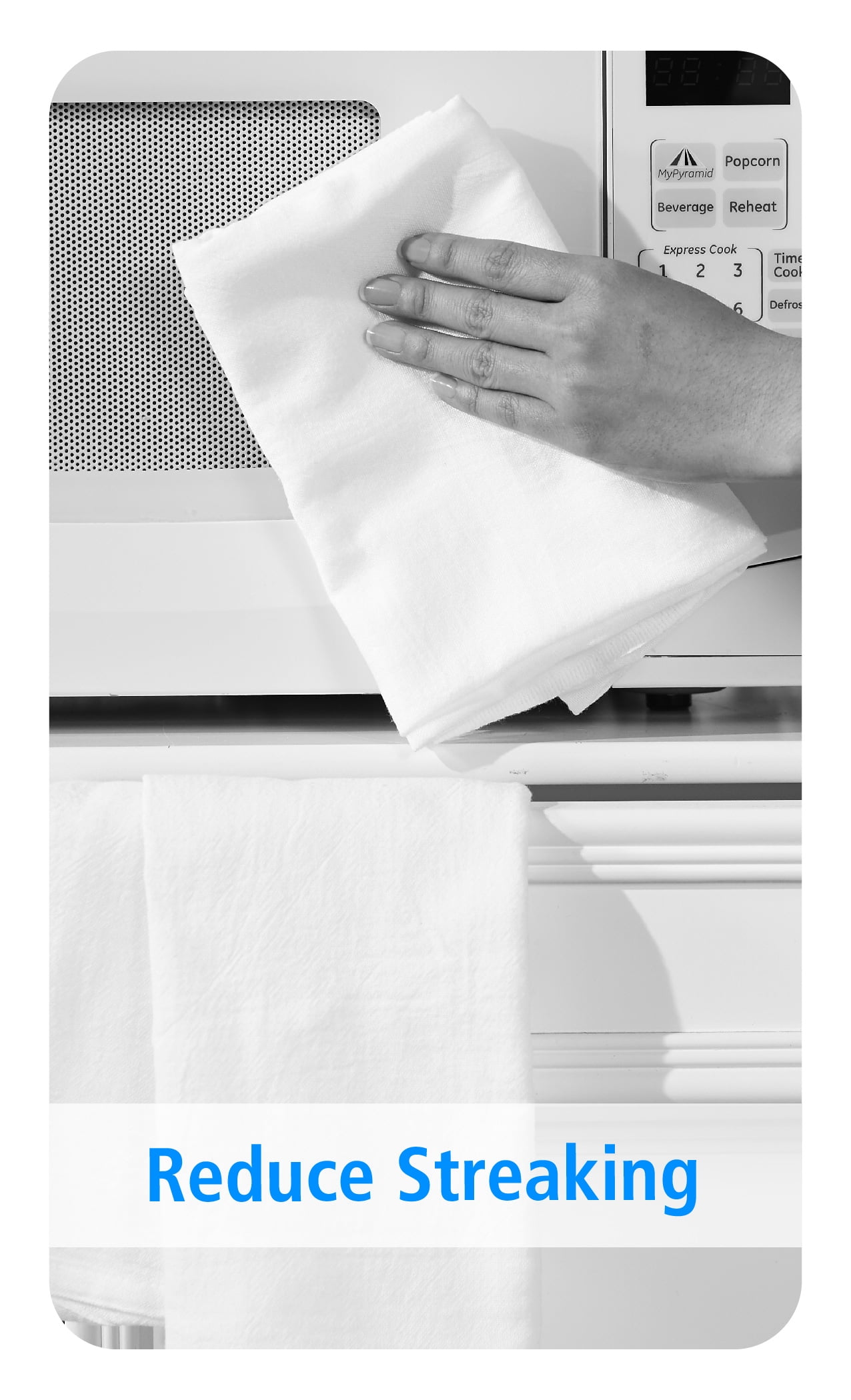 Mainstays Single Flour Sack Kitchen Towel, White
