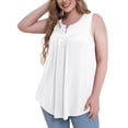 thumbnail image 3 of a.Jesdani Womens Plus Size Tunic Tank Tops Sleeveless Casual Blouses m-4x, 3 of 8